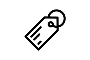 Discount, Sale Outline Icon Review