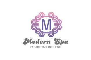 Modern Spa Logo: A Practical Design for Real Embroidery Projects